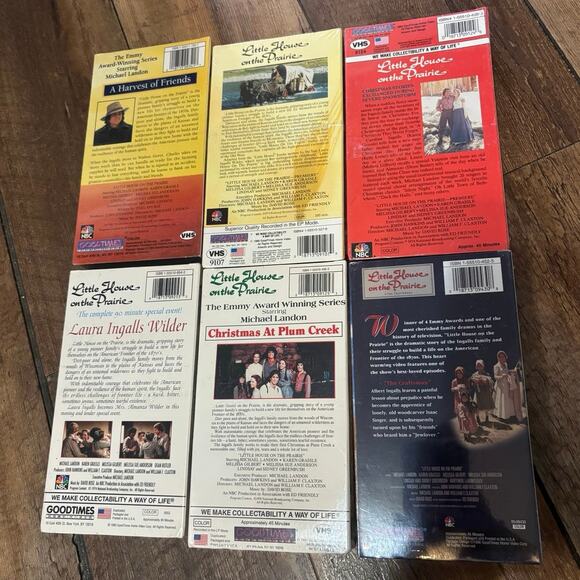 Little House on the Prairie VHS (lot of 6) NEW AND SEALED 1989-1996 - Picture 2 of 2